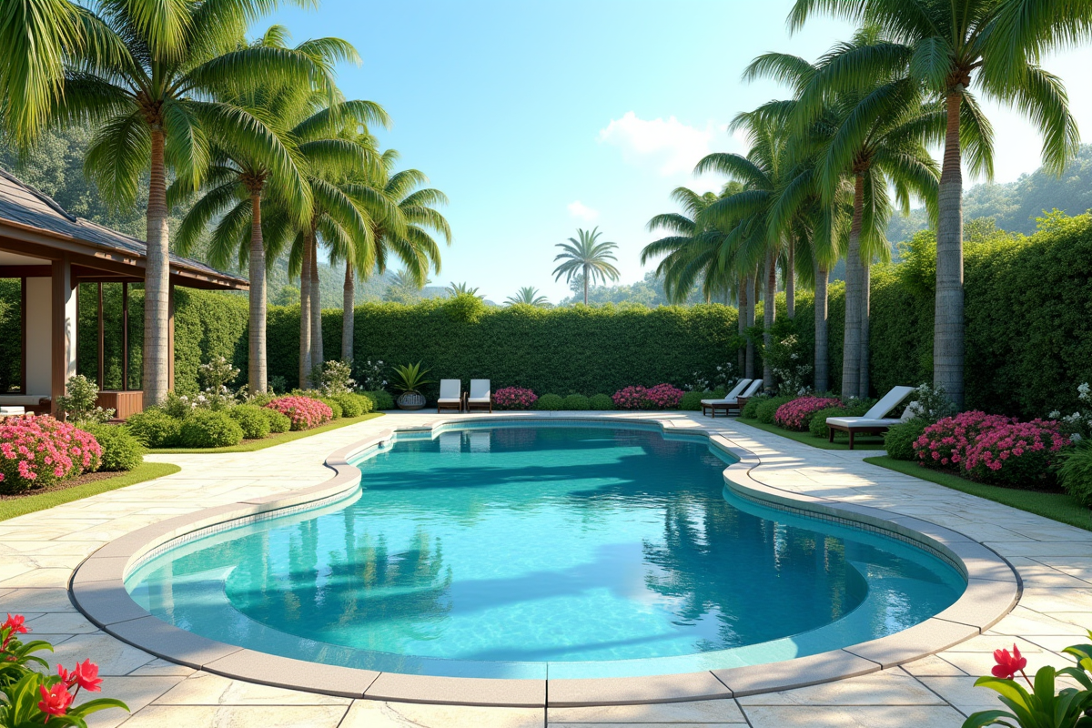 piscine jardin