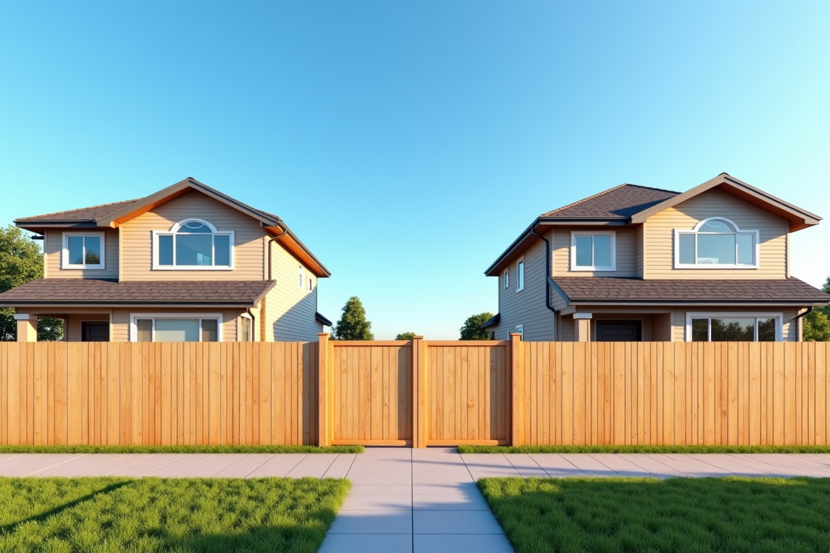 Distance réglementaire pour la construction d’une clôture près d’un voisin