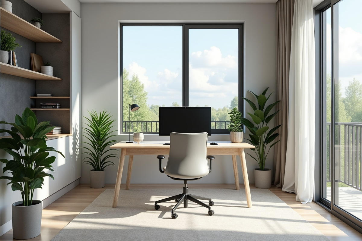 Installation optimale du bureau à domicile : choix du meilleur emplacement