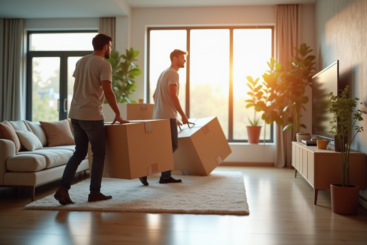 Préférence des déménageurs : cartons versus sacs
