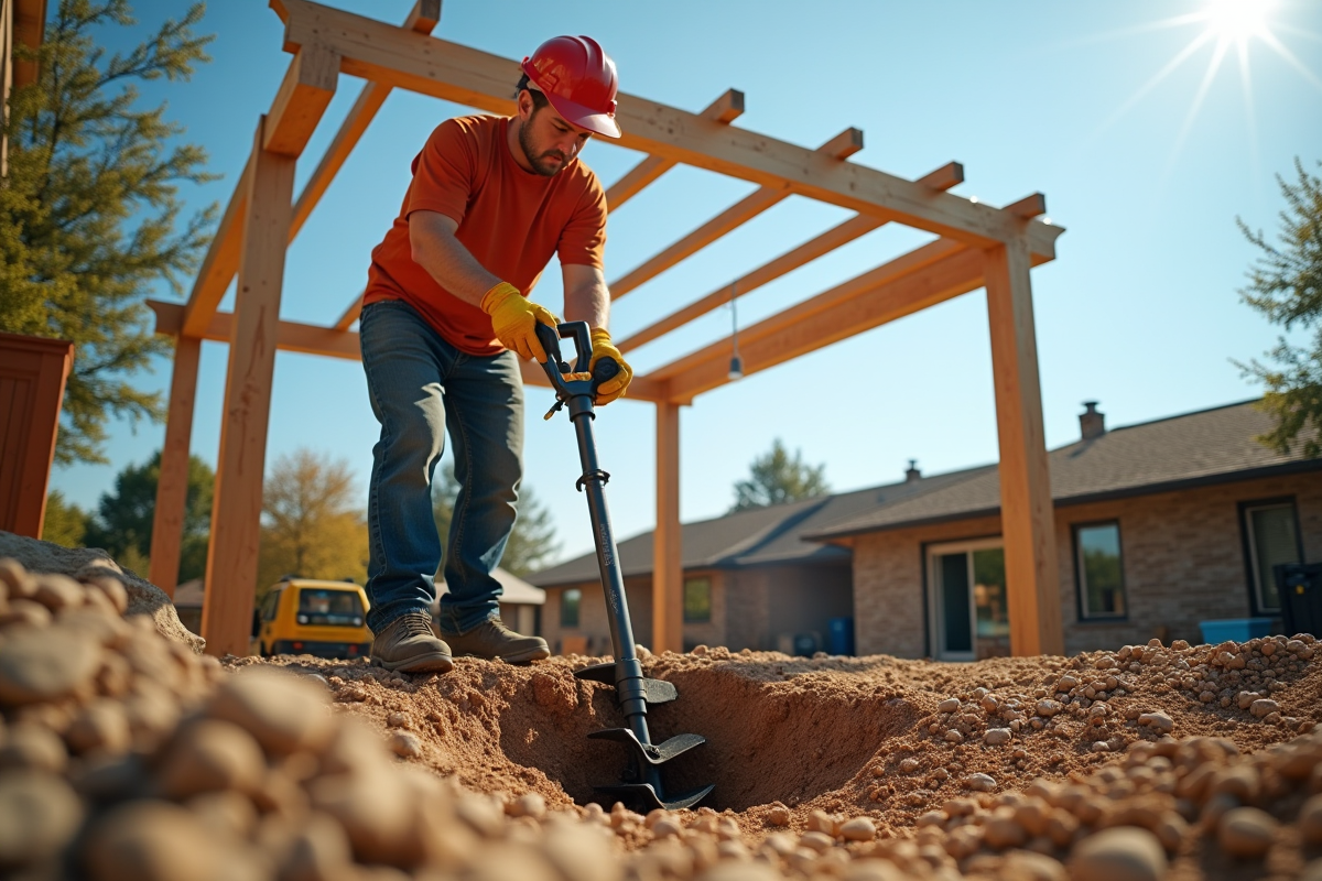 pergola fixation